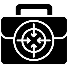 Obraz premium Business Target Icon