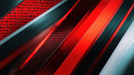 Fototapeta premium Abstract red black design background