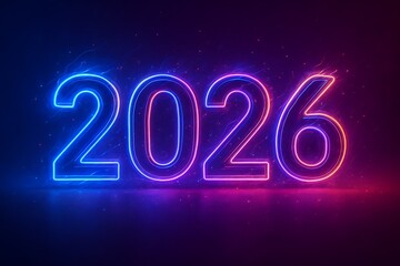 2026 Shiny Electric Energy Text Effect &ndash; Glowing Neon Typography with Light Streaks, Spark Particles, and Vibrant Blue Violet Magenta Blend, Ultra Realistic Futuristic 3D Design