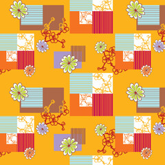 seamless pattern with christmas gifts