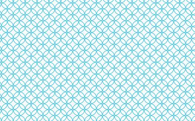 日本の伝統的な紋様（文様）素材。七宝のシームレスな和風デザイン素材