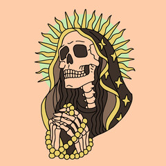 Santa Muerte tattoo