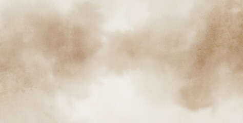 Abstract watercolor art background template. brown watercolor backdrop empty space for text, banner, presentation or product display graphic design