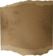 Brown Burnt Textured Old Paper Piece