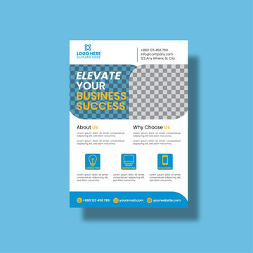 Business Growth Marketing Flyer | Corporate Promotion Template Update 2026-2027