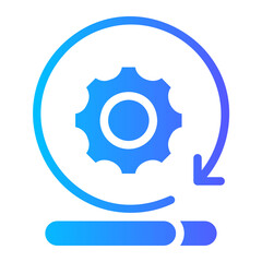 project status gradient icon