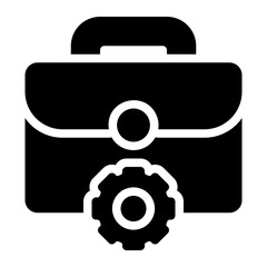 portfolio glyph icon