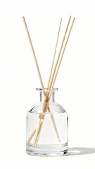Glass Reed Diffuser Bottle with Fragrance Sticks
