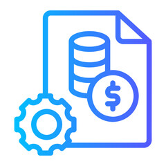 cost gradient icon