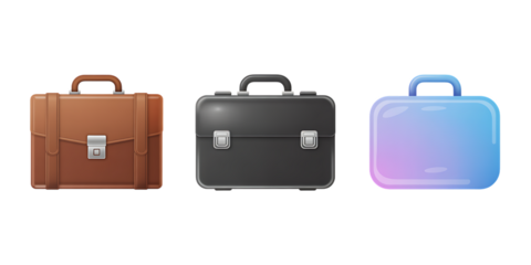 Briefcase Collection Classic Modern Futuristic Styles