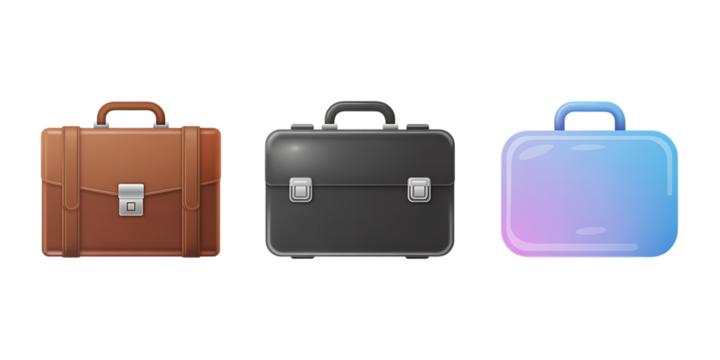 Briefcase Collection Classic Modern Futuristic Styles