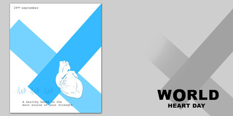 2d rendering world heart day