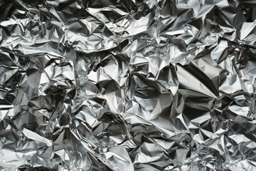 Foil silver paper texture background