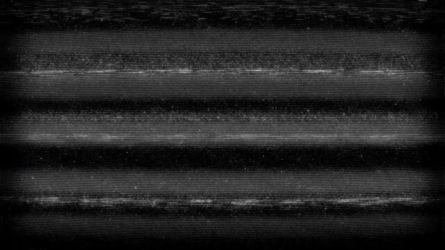 This retro aesthetic mimics vintage VHS tapes and 1980's broadcast errors, combining visual noise, signal distortion, and digital corruption to produce a dynamic, unpredictable texture. 