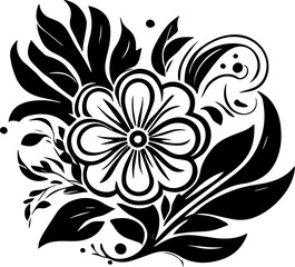 Luxury decorative vintage retro floral ornamental baroque shield logo icon
