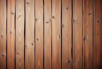 Naklejka premium Rustic reclaimed wood wall texture, vertical planks, rustic wood, brown wood