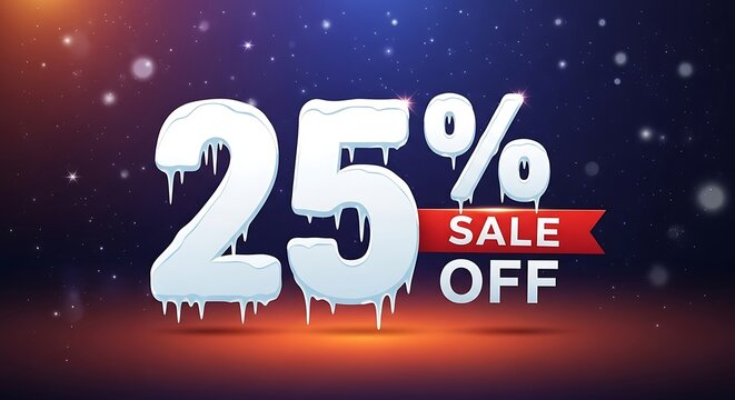 Don't Miss Out Grab 25 Percent Savings During the Winter Sale Spectacular Limited Time Offer