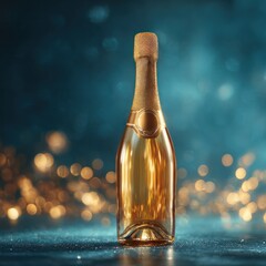 Celebration toast with sparkling champagne elegant event visual delight festive atmosphere close-up shot cheers to joy