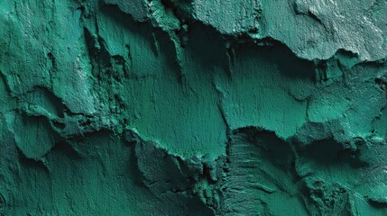 Teal crushed makeup texture