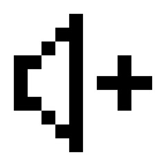 Pixel Style Volume Icon