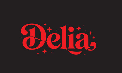 Logo design Delia