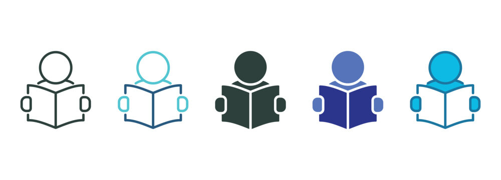 Storyteller Icon Set Multiple Style Of