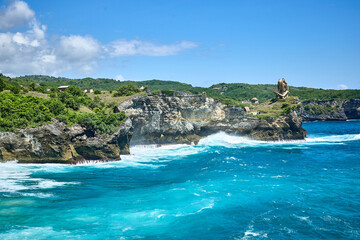 Fototapeta premium Broken beach. Nusa Penida, Bali