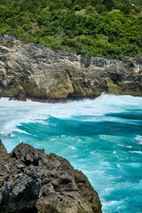Broken beach. Nusa Penida, Bali