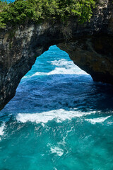 Broken beach. Nusa Penida, Bali