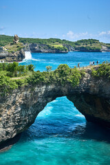 Broken beach. Nusa Penida, Bali