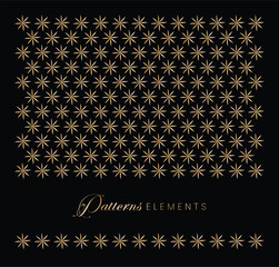 Dark Luxury Patterns Background