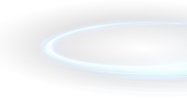 Flashing Light Trail PNG with Blue Motion Lines and Rays.