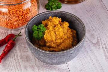 Indian cuisine - Lentil vegan dal