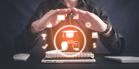 Online education. Learning. Skill development