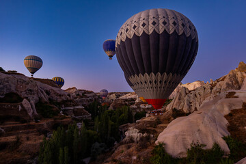 Hot air balloon tour in Cappadocia