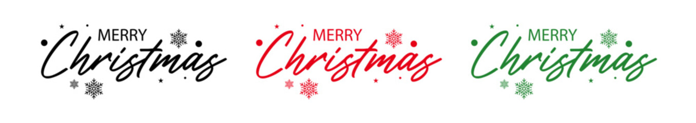 text Christmas Blessings hand written calligraphy lettering. handmade vector illustration. Fun brush ink typography for photo overlays, t-shirt print, flyer, poster design 