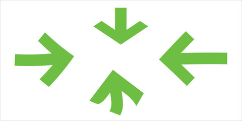 Abstract geometric shapes with vibrant color palette