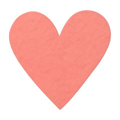 Fototapeta premium PNG Simple pink heart illustration.