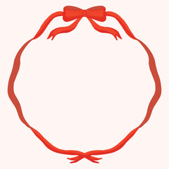 A vibrant red ribbon bow is the perfect symbol of love and romance for your Valentine's Day gift decoration