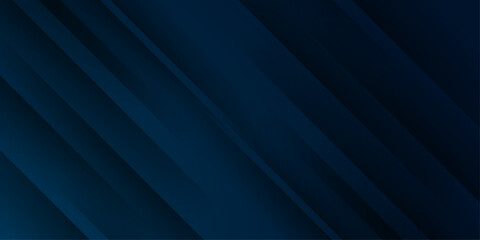 abstract background dark blue with modern corporate concept. Vector dark blue black abstract, science, futuristic, energy technology. stripes lines with blue light, speed and motion line over. 