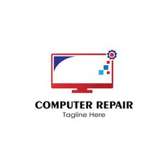 Computer repair logo