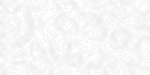 Minimal Lines Topographic contour black lines grid map seamless pattern. Geographic mountain relief. Abstract lines background. Contour maps. illustration, Topo contour map design.	