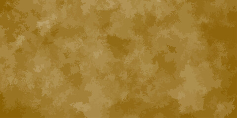 Textured Golden Brown Abstract Background Grunge Wall Vintage Design Distress Wallpaper. Gold Painted Background. Golden Abstract decorative paper texture background for artwork - Illustration.

