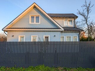 A cozy and beautiful frame house