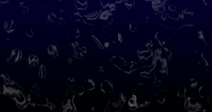 Animated background with fluid simulation