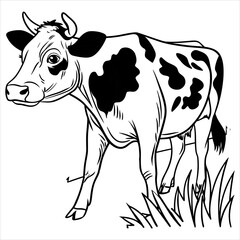 cow vector