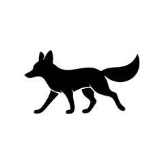 vector illustration of a fox