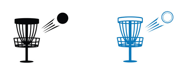 WebAchieve disc golf success with this compelling symbol of skill and precision, perfect for sports enthusiasts and outdoor adventure brands wanting a fresh, dynamic, and energetic logo design