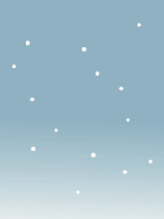 Light Blue Background with Snow