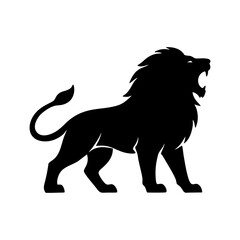 lion vector silhouette
